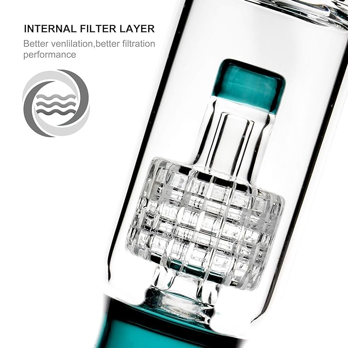 29.5cm Straight Hookah glass beaker bong