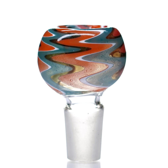 14MM CANDY SWIRL BONG BOWL