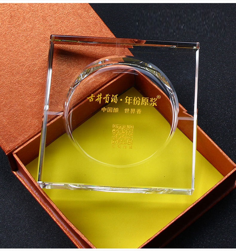 12mm k9 crystal ash tray home use