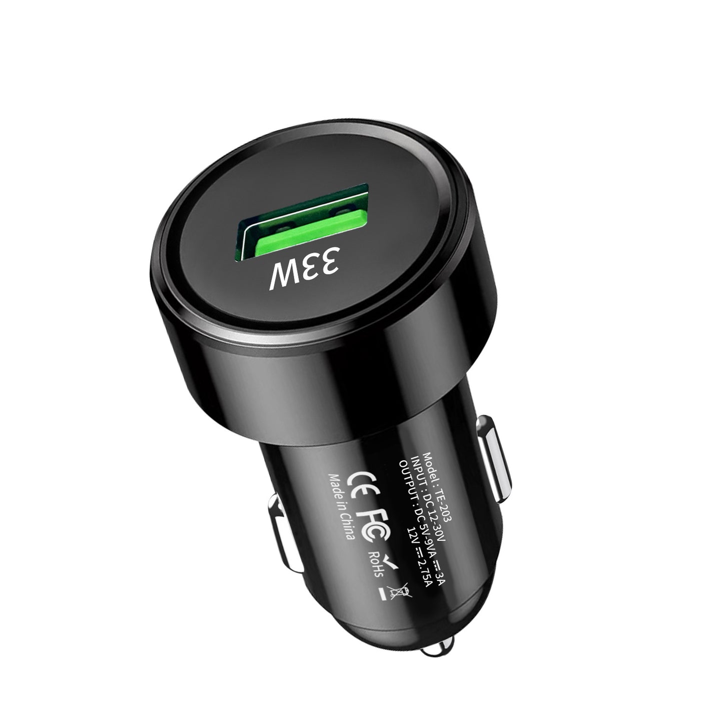 33W USB car charger, compatible with all protocals fast charger