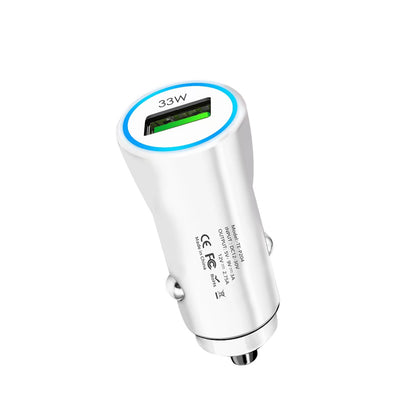 33W USB car charger, compatible with all protocals fast charger