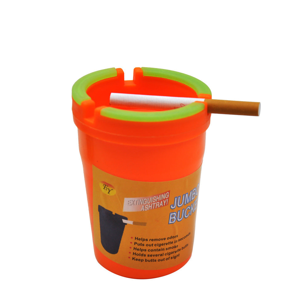 12x Coloured Butt Bucket Cigarette Car Ash Tray ashtray