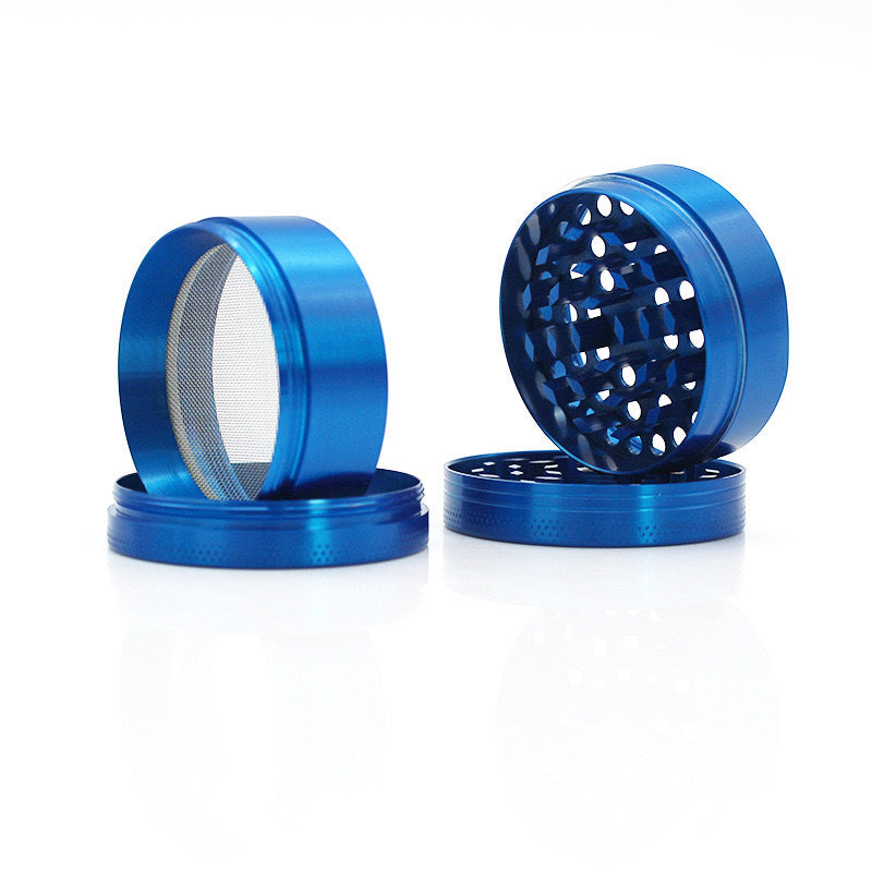 50mm 4layers zinc alloy grinder with diamond gearl grinding