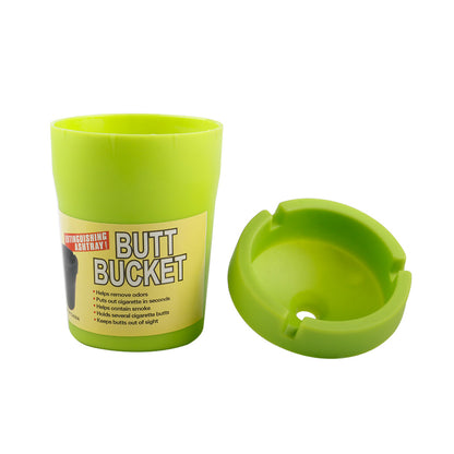 12x Coloured Butt Bucket Cigarette Car Ash Tray ashtray