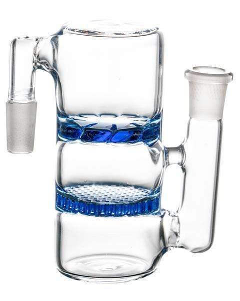 90-degree honeycomb and vortex filter glass ash catchers