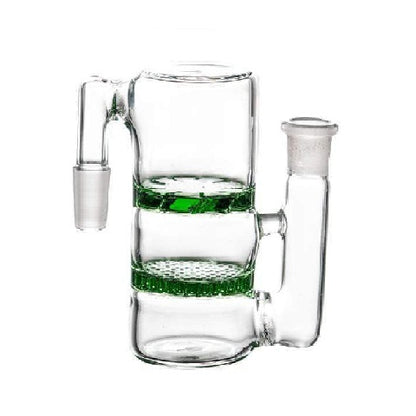 90-degree honeycomb and vortex filter glass ash catchers